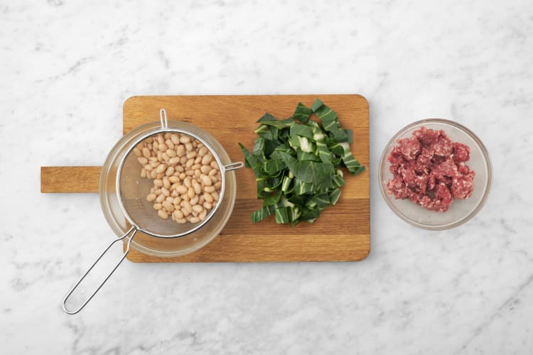 Preparare gli ingredienti