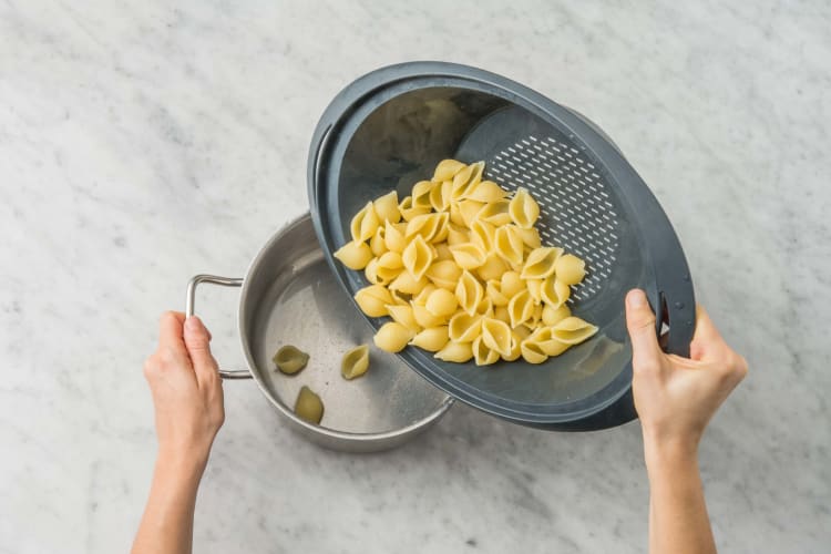 Pasta kochen