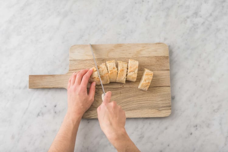 Préparer les crostini