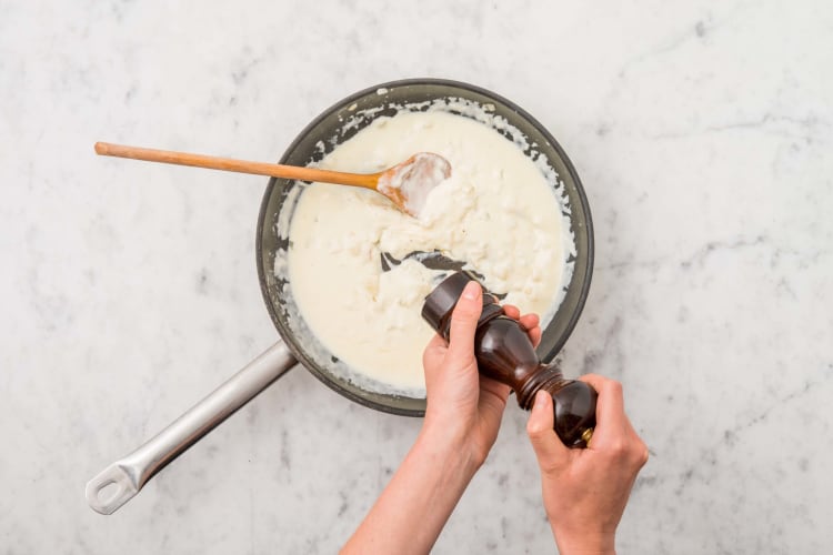 Préparer la crème