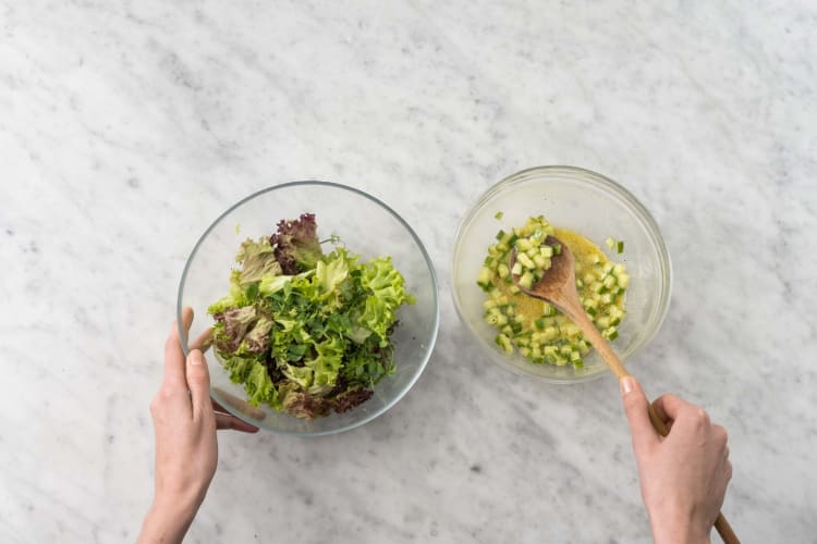 Assaisonner la salade