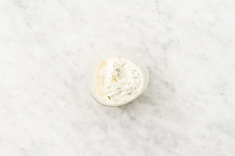 Make lime aioli