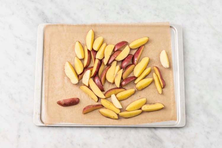 Aardappelen bakken