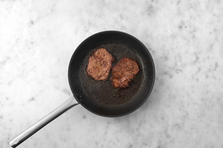 Sear and roast steak