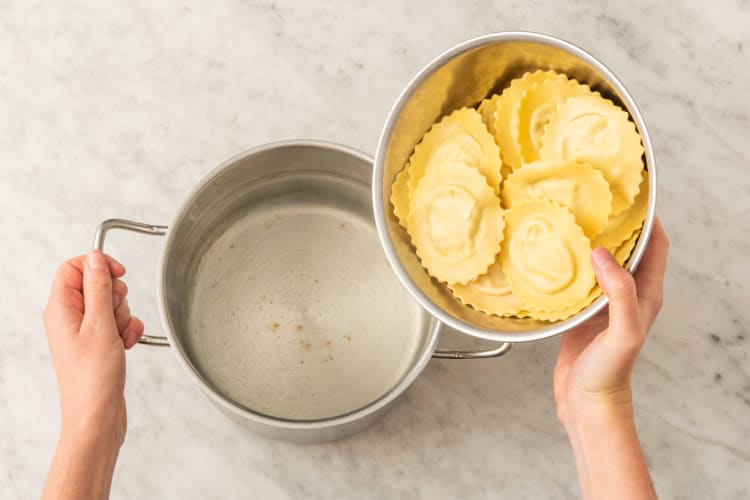 Tortelli kochen