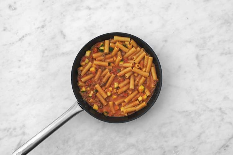 Tilsæt pasta
