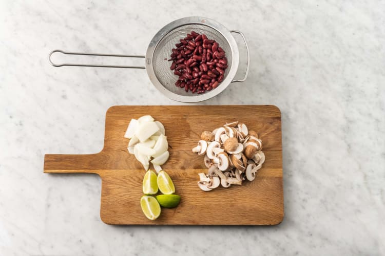 Preparare gli ingredienti