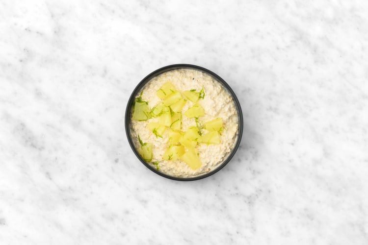 Lime and Pineapple Coconut Overnight Oats