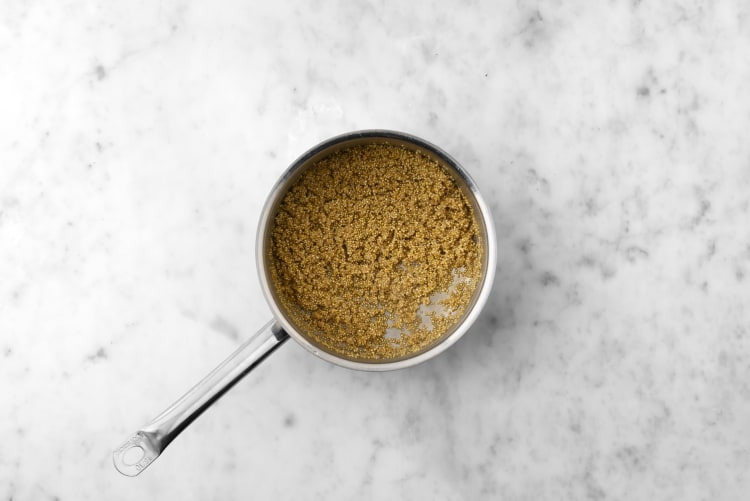 Cuece la quinoa