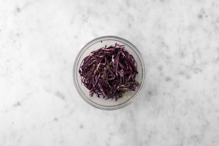 Prep and make slaw