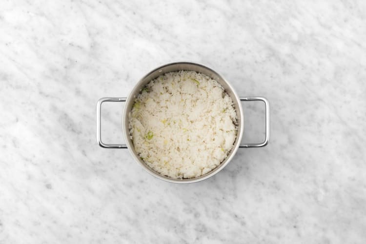 Prep and start rice