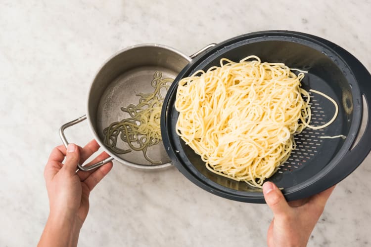 Für die Pasta & die Tomaten