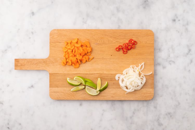 Preparare gli ingredienti