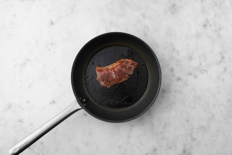 Cuire le steak