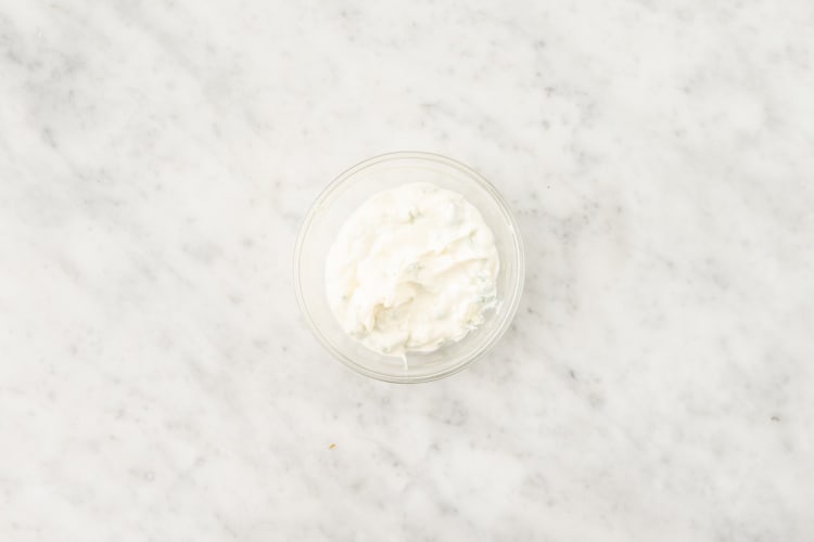 Prep and make cream cheese spread