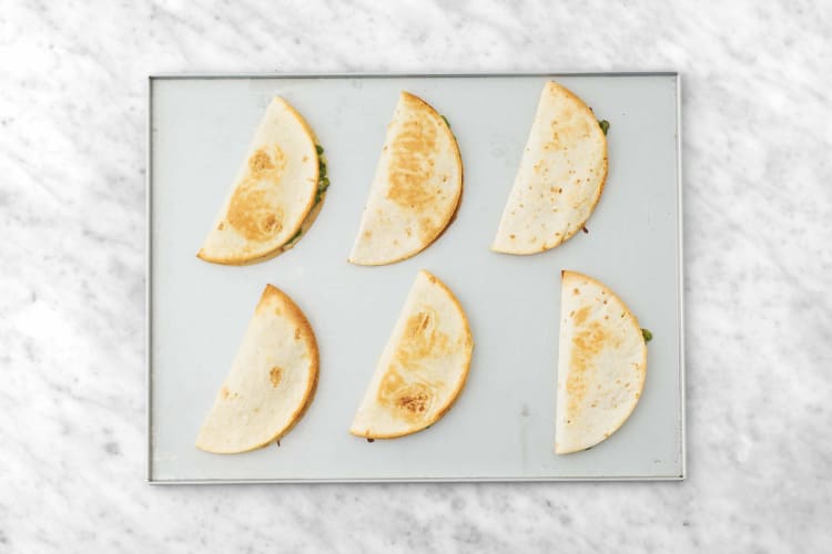 Bake your Quesadillas
