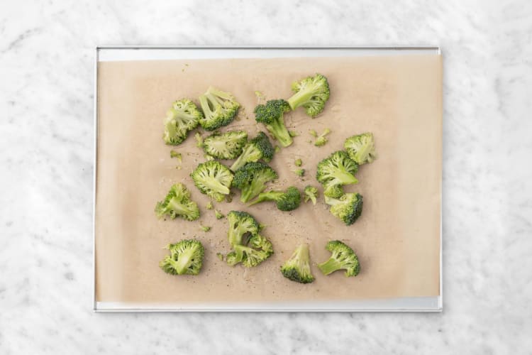 Broccoli rösten