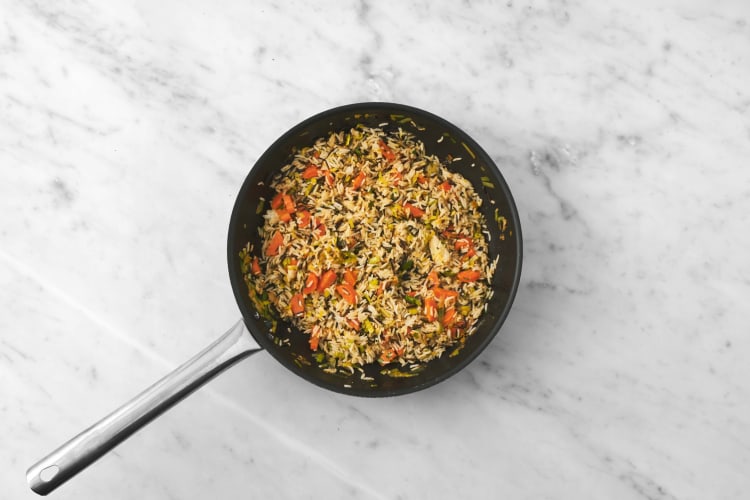 Seehecht auf Kräuterreis Rezept | HelloFresh