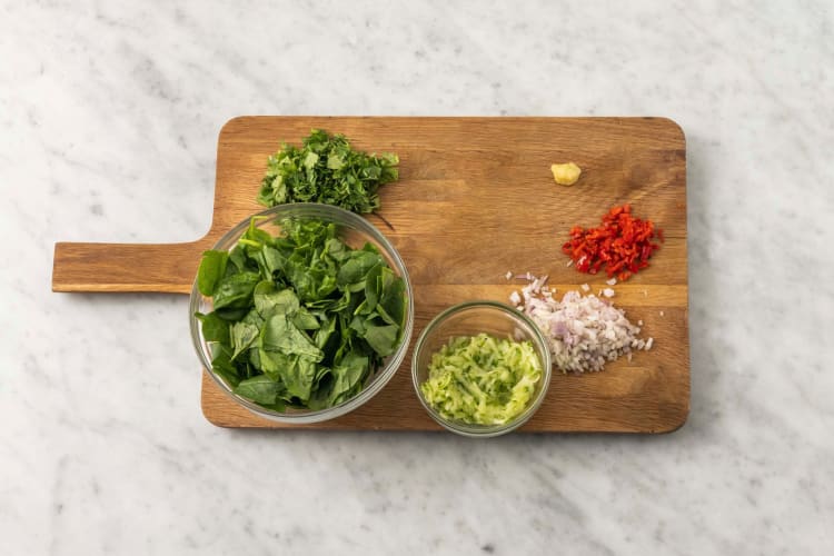 Prep and cook tofu