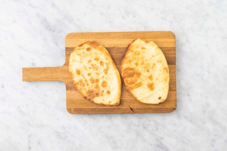 Toast naan