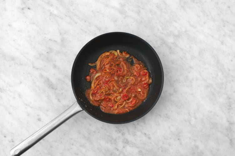 Préparer la sauce