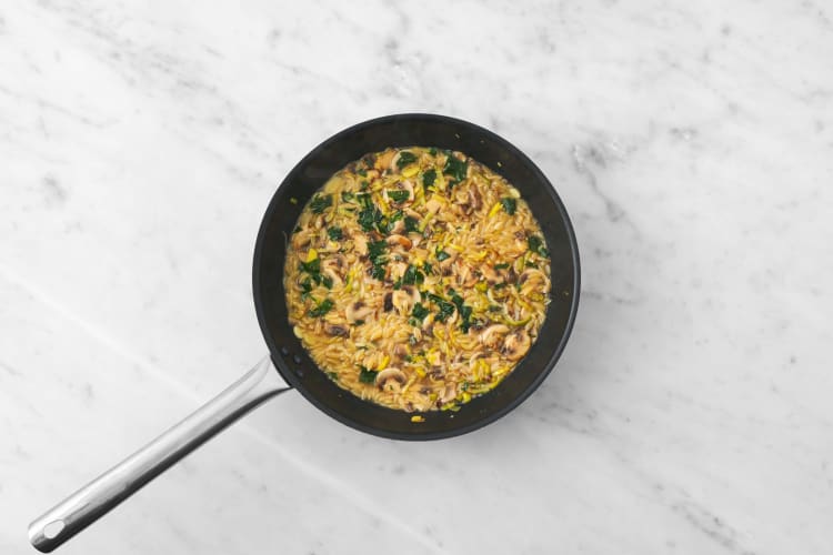 Préparer l'orzo