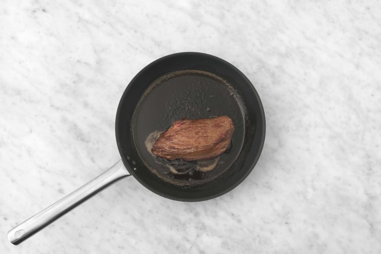 Cuire le tournedos