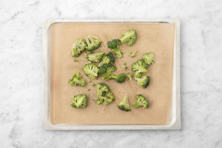 Prep and roast broccoli