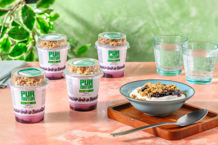 Pur natur - Yoghurt bosbes muesli