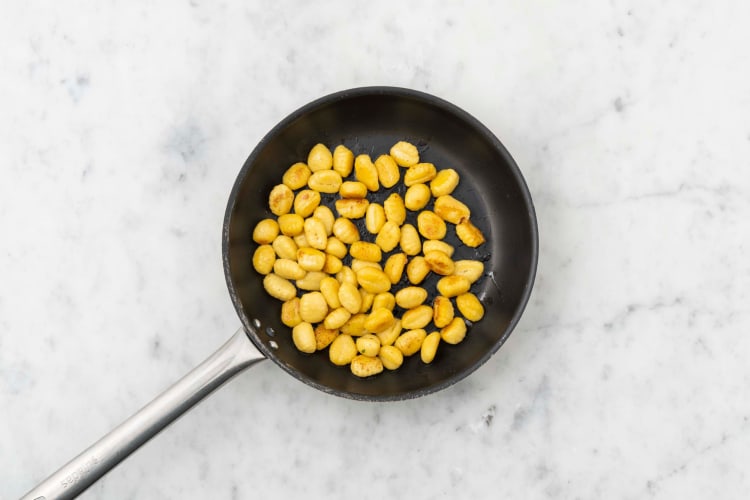 Prep and cook gnocchi