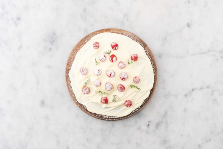 Garnir le gâteau