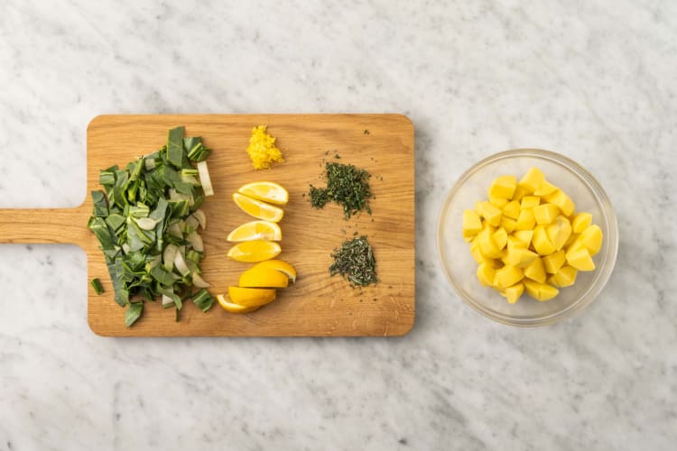 Preparare gli ingredienti