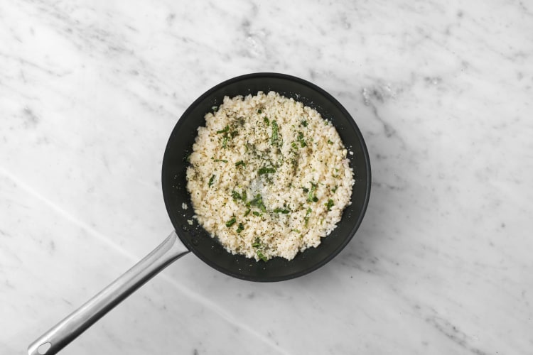 Finir le risotto 