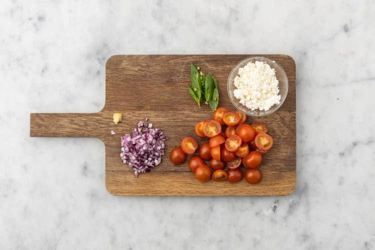 Prepara los ingredientes