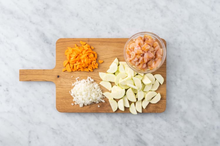 Preparare gli ingredienti