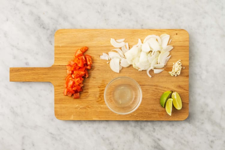 Preparare gli ingredienti