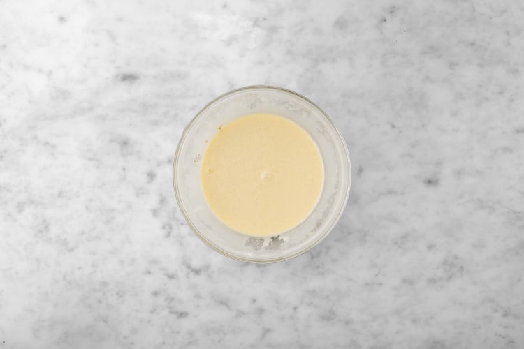 Prep and make cake batter