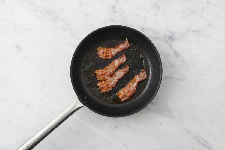 Rosolare il bacon
