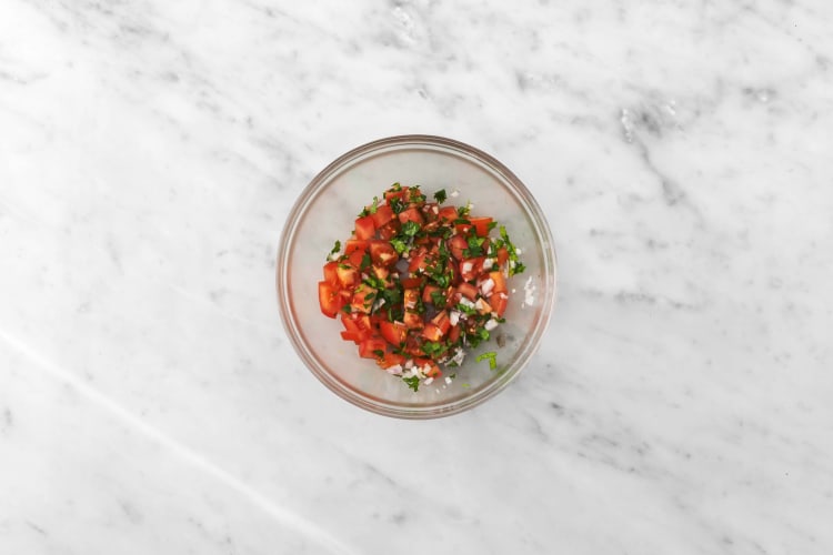 Make pico de gallo