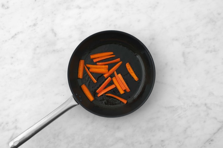 Grigliare le carote