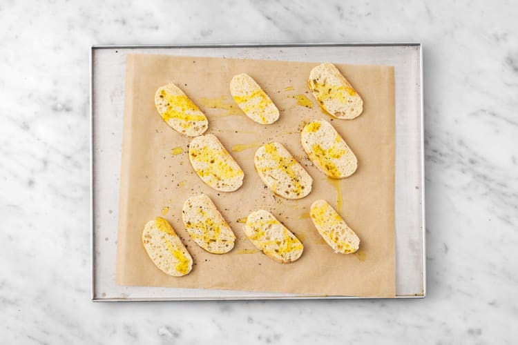Enfourner la ciabatta