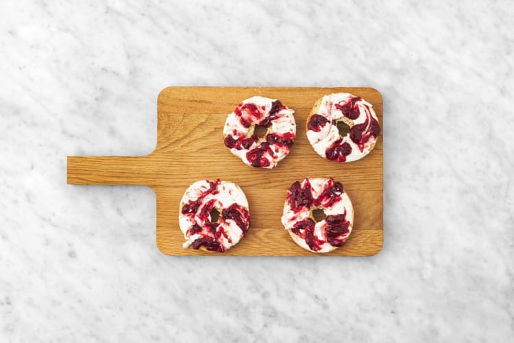 Smør bagels