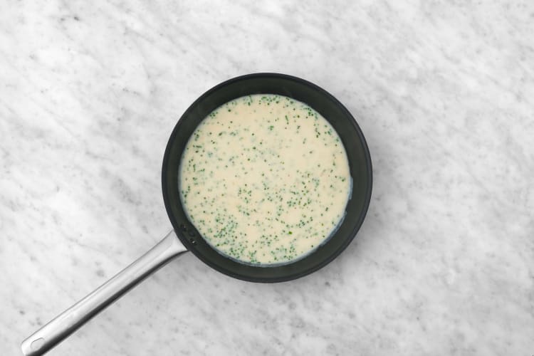 Make your Chive Sauce