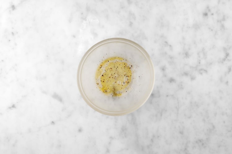 Préparer la vinaigrette