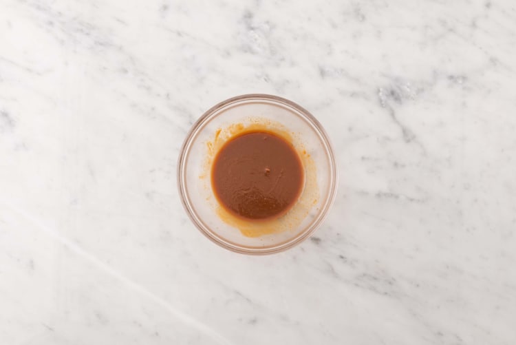 Préparer la sauce