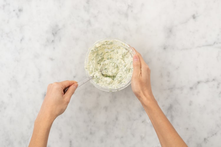 Make your Blue Cheese Dip