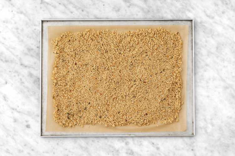 Prepara la quinoa crujiente