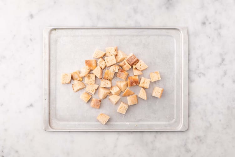 Make your Garlic Croutons