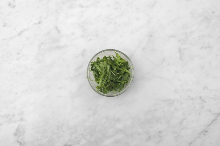 Förbered rucola