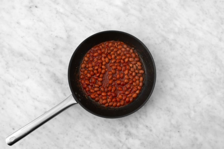 Start the Spiced Beans
